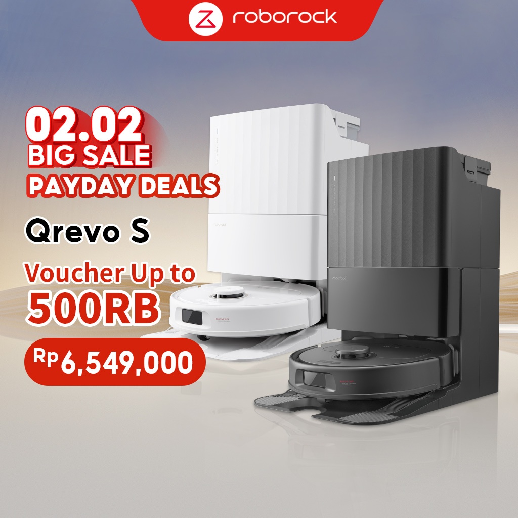 Roborock Qrevo Pro Robot Vacuum and Mop - Hitam