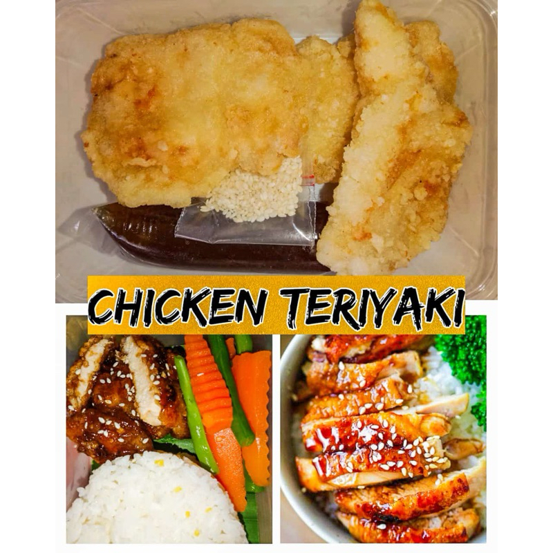 

Chicken Teriyaki/ayam teriyaki isi 2-3 slice lezat