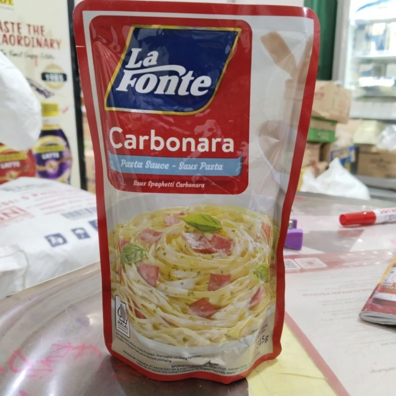 

la fonte pasta carbonara