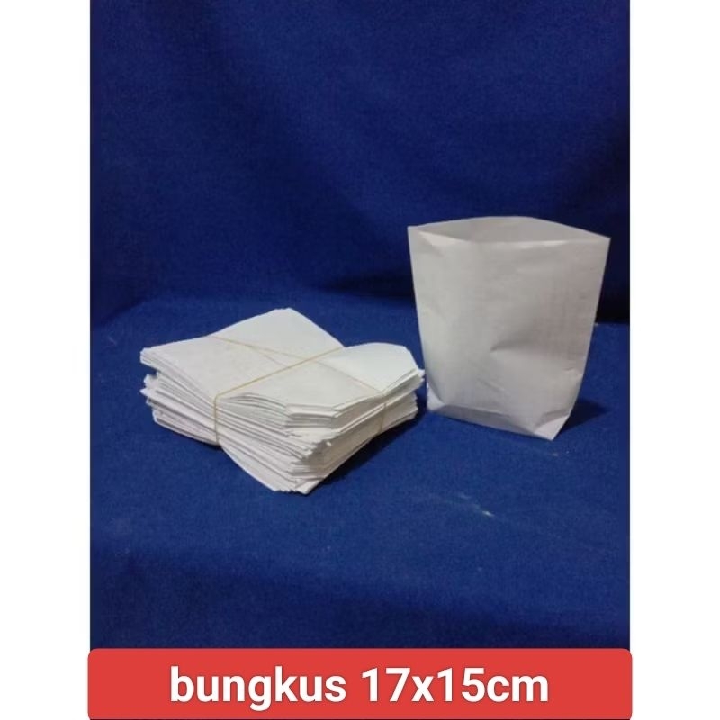 

bungkus gorengan/chikeun 17x15cm isi 200pcs