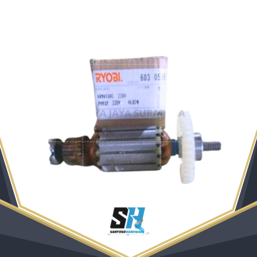 Armature Planer HL 82 Ryobi / Armature Angker HL 82 N Ryobi Mesin Pasah / Serut Ketam Kayu HL-82N Pl