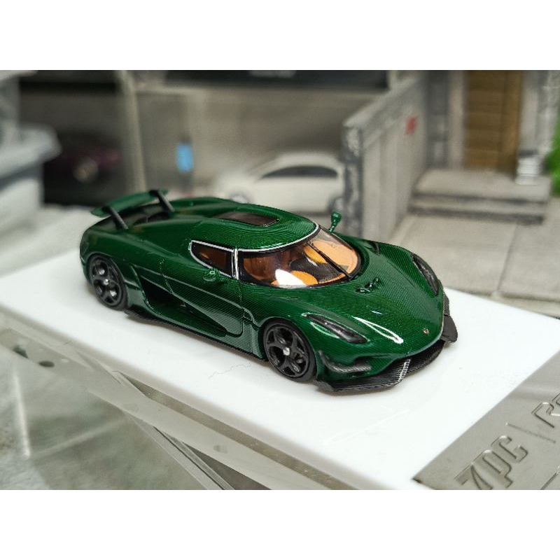 TPC Koenigsegg regera green carbon rare