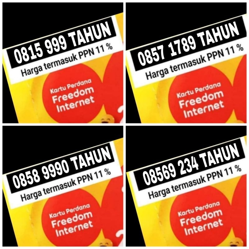 NOMOR CANTIK INDOSAT IM3 SERI TAHUN