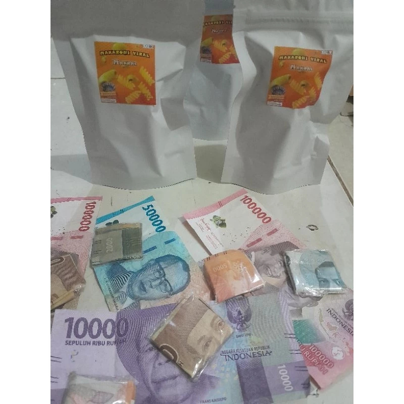 

Ciki berhadiah uang tunai - snack berhadiah