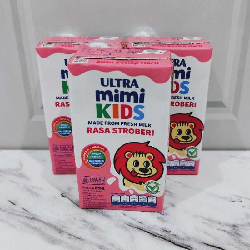 

ULTRA MIMI KIDS RASA STROBERI 125ML