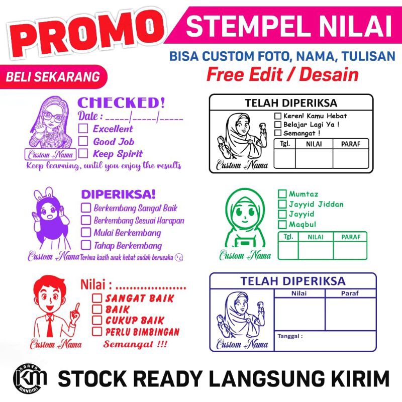 

Stempel Termurah Cod Penilaian Guru / Reward Berkuwalitas [CHY]