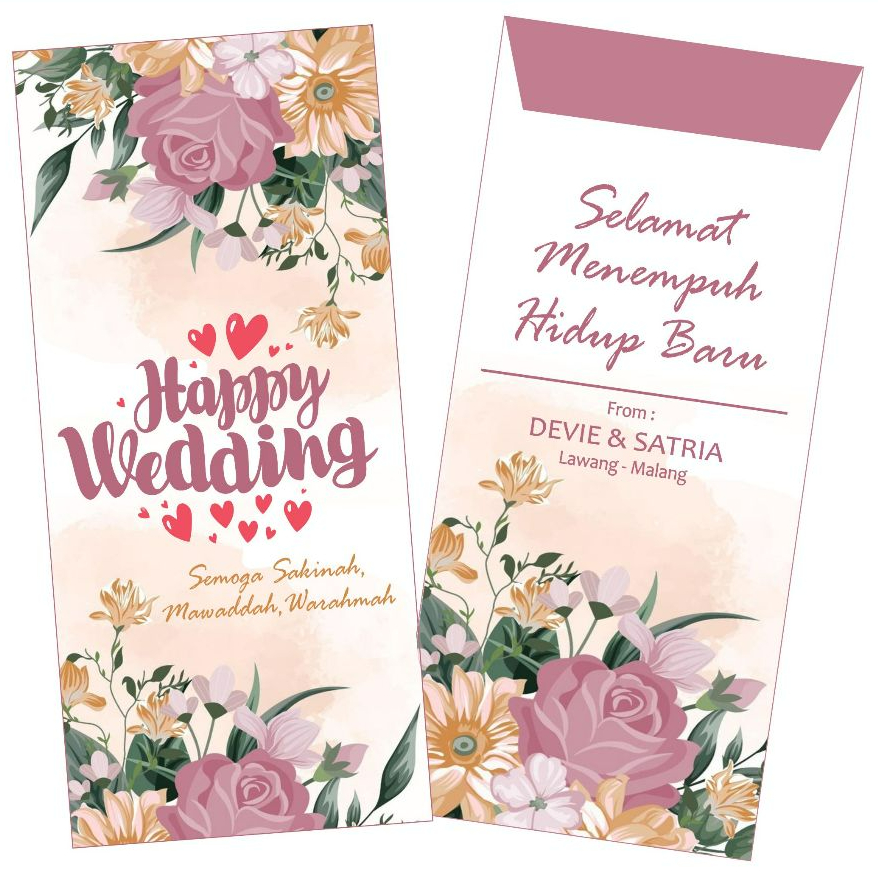 

Amplop Wedding | Amplop Nikahan | Amplop Kondangan