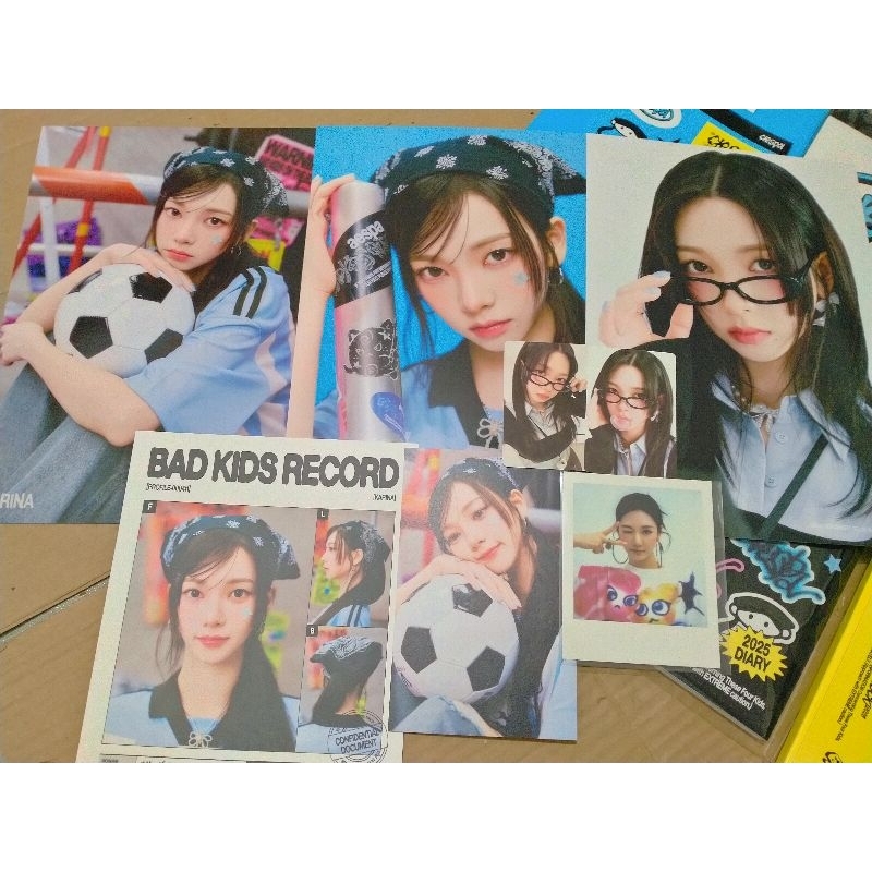 

ready season greeting aespa 2025 karina set calender diary pob appmus ready