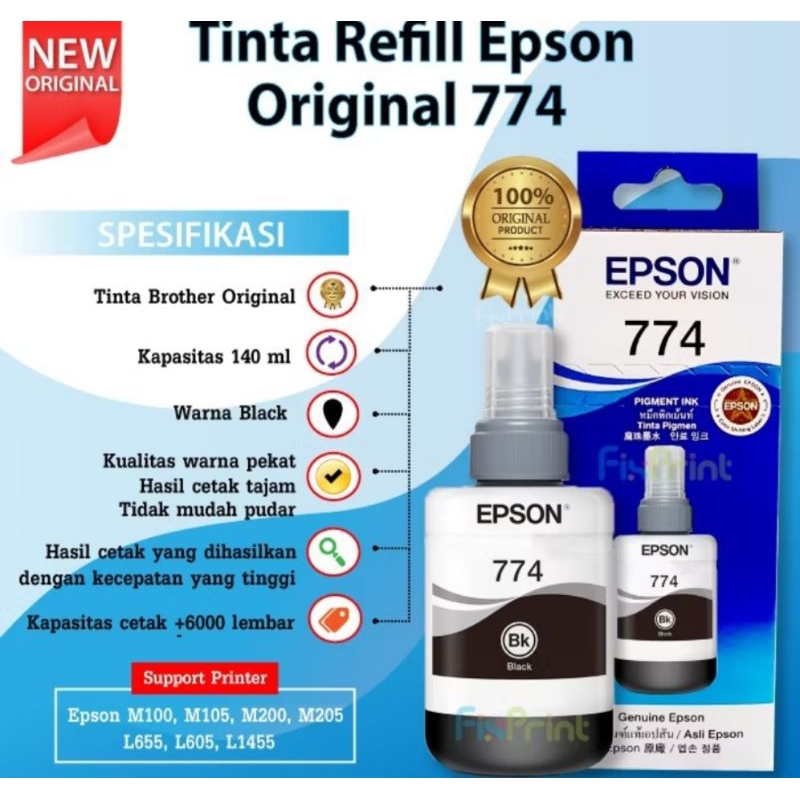 tinta epson 774 hitam