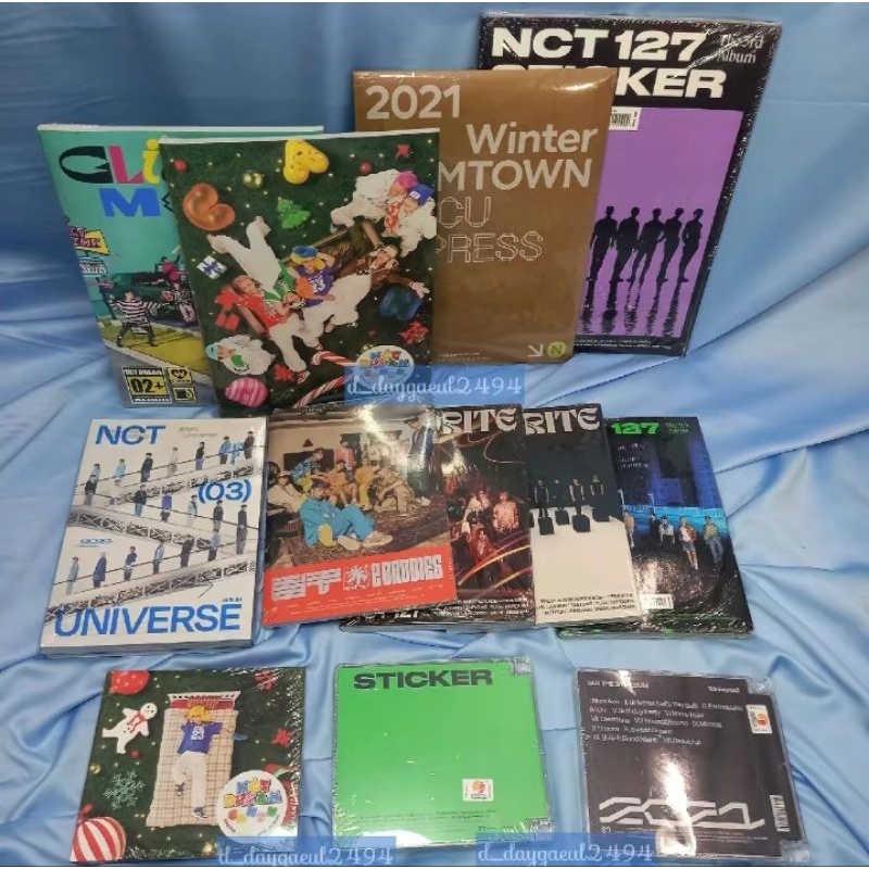 (Gratis 1 Album) Kumpulan Album Official NCT Sealed - Album NCT127 NCT Dream dan WayV