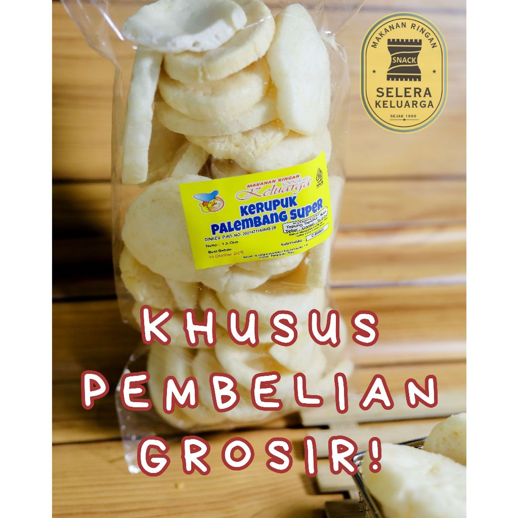 

[GROSIR] SNACK SELERA KELUARGA PEKANBARU | KERUPUK KEMPLANG / KERUPUK PALEMBANG KUALITAS SUPER