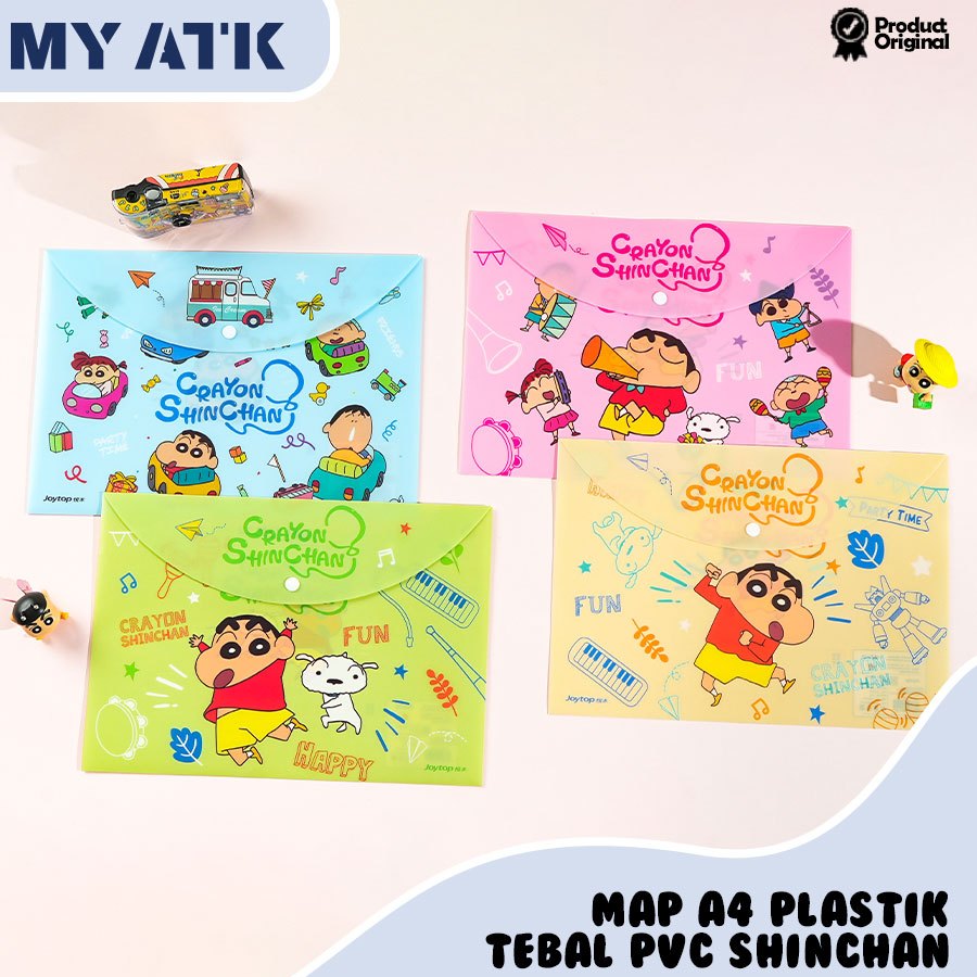 

Map Folder A4 File Dokumen Organizer Kertas Karakter Crayon Shinchan
