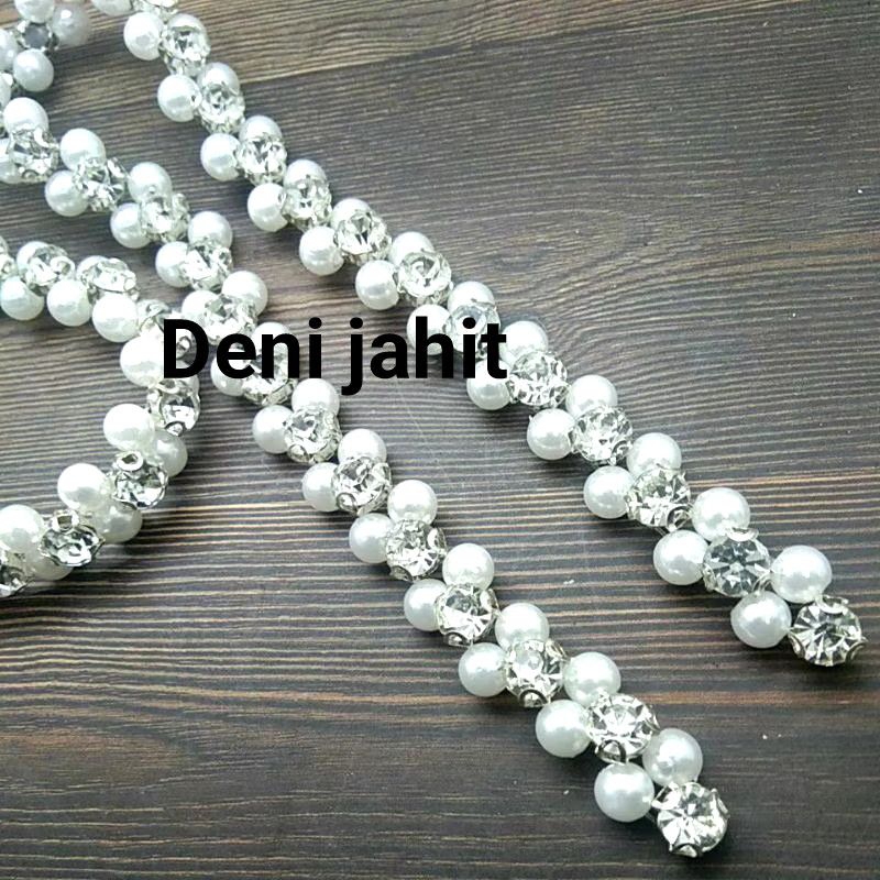 payet rangkai/mutiara rangkai/payet leher