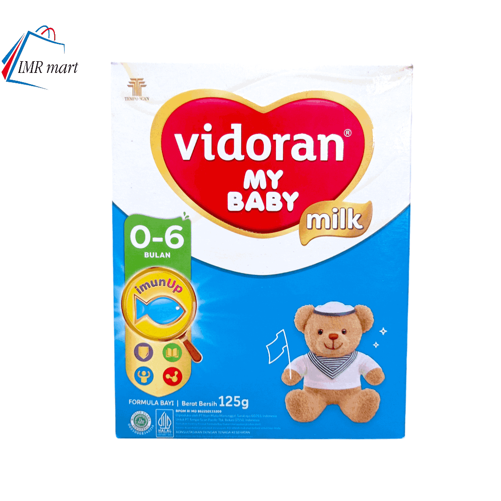 Vidoran My Baby Milk Usia 0-6 Bulan Berat 125 Gram Susu Bayi Susu Anak
