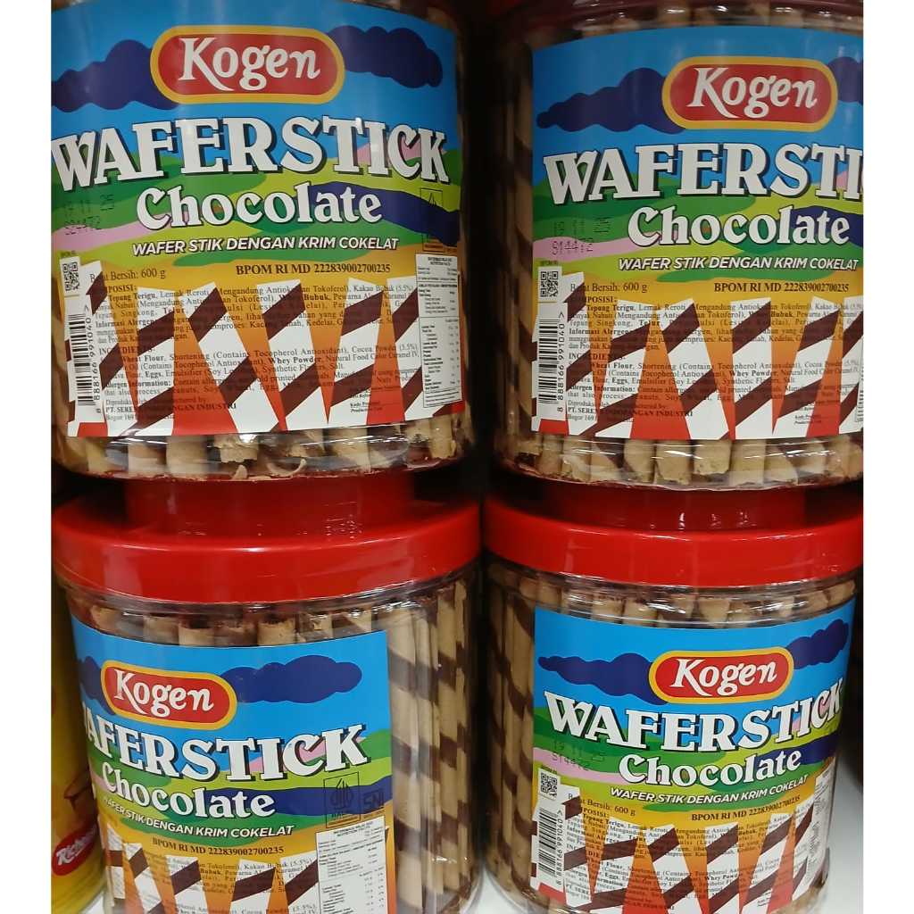 

KOGEN WAFER STICK CHOCOLATE TOPLES 600 Gram