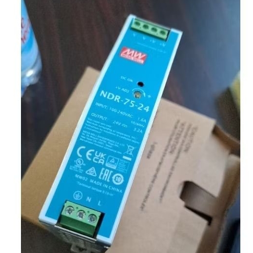 MEANWELL NDR-75-24 MEANWELL DIN Rail Power Supply