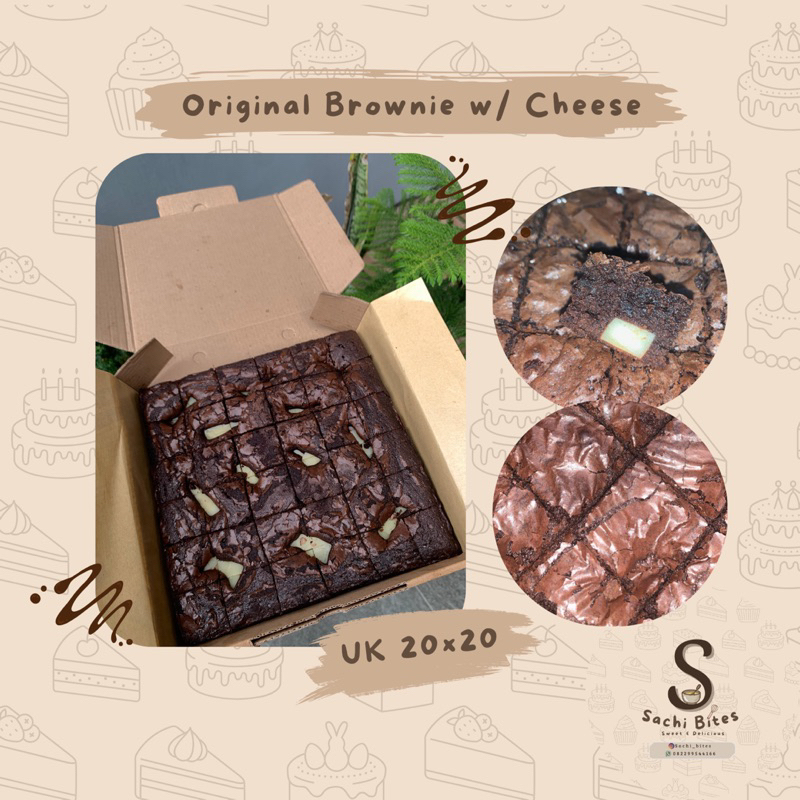 

Sachi Bites Original Brownie w/ Cheese UK 20x20