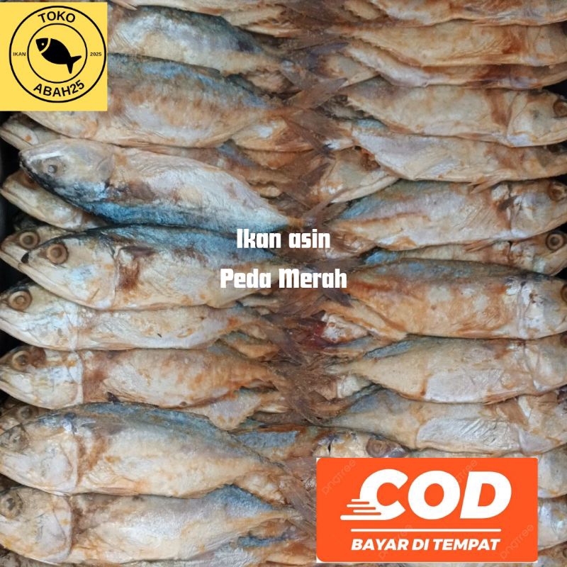 

ikan asin peda merah 250gr