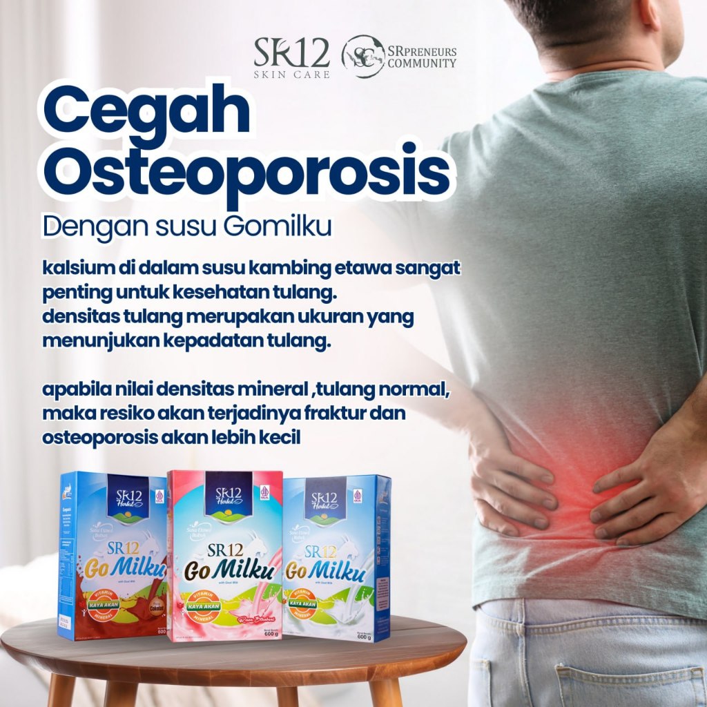 

GoMilku SR12 Susu Kambing Etawa Halal Premium Susu Rendah Gula untuk Kesehatan Tulang dan Pencernaan