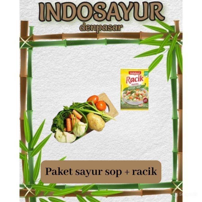 

Paket sayur sop + racik sayur sop _ INDOSAYUR