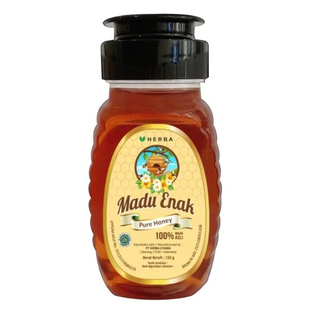 

[BOTOL] Madu Enak Pure Honey 150gr - Madu Asli