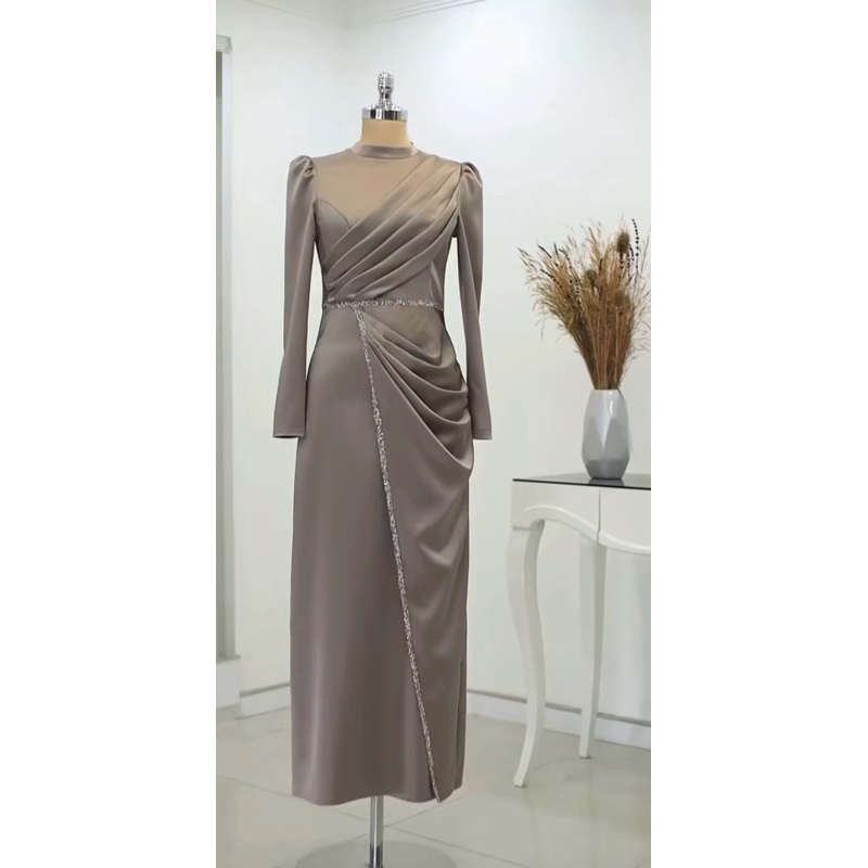 Bloom Belle/Dress Satin/Bridesmaid/Seragam
