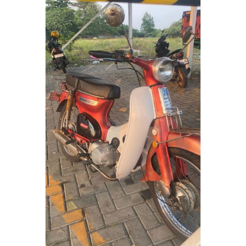 Honda c70 lngkp ke mesin