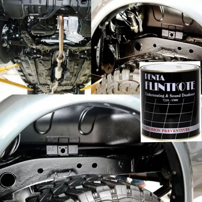 Plinkut Cat Anti Karat Peredam Suara Penta Flinkote Undercoating Mobil Truck