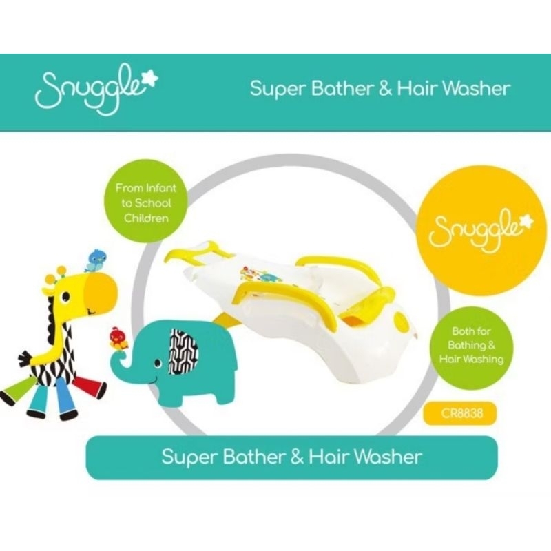 Preloved Snuggle Baby Bather and Hair Washer / Kursi Mandi