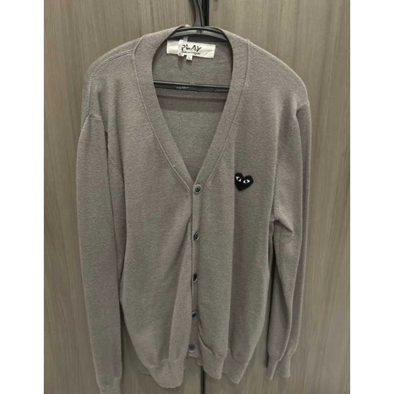 PRELOVED play cdg sweater grey