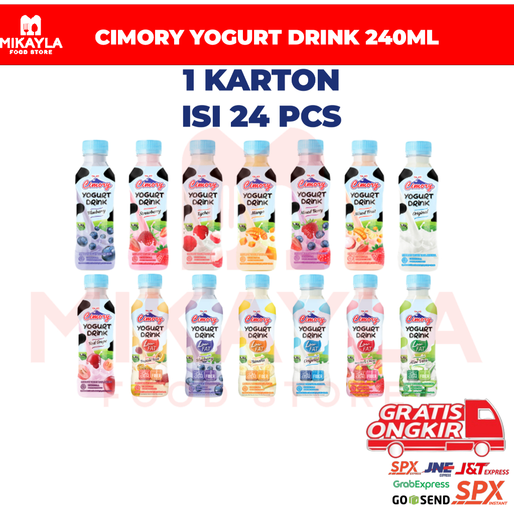 

Cimory Yogurt Drink 240ml 1 Karton isi 24pcs