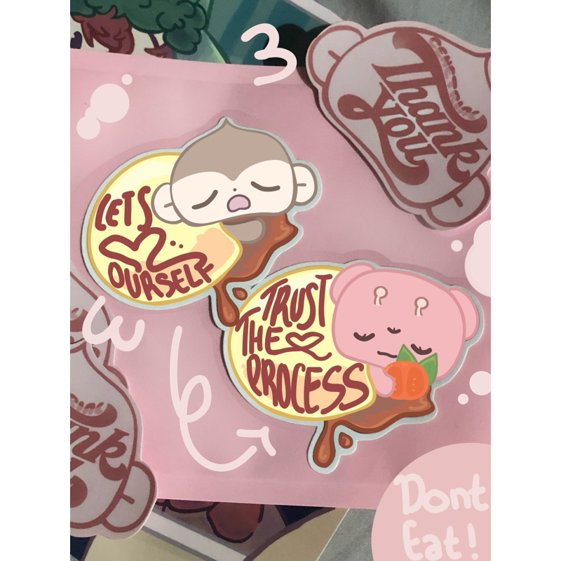 

- tamago curry sticker