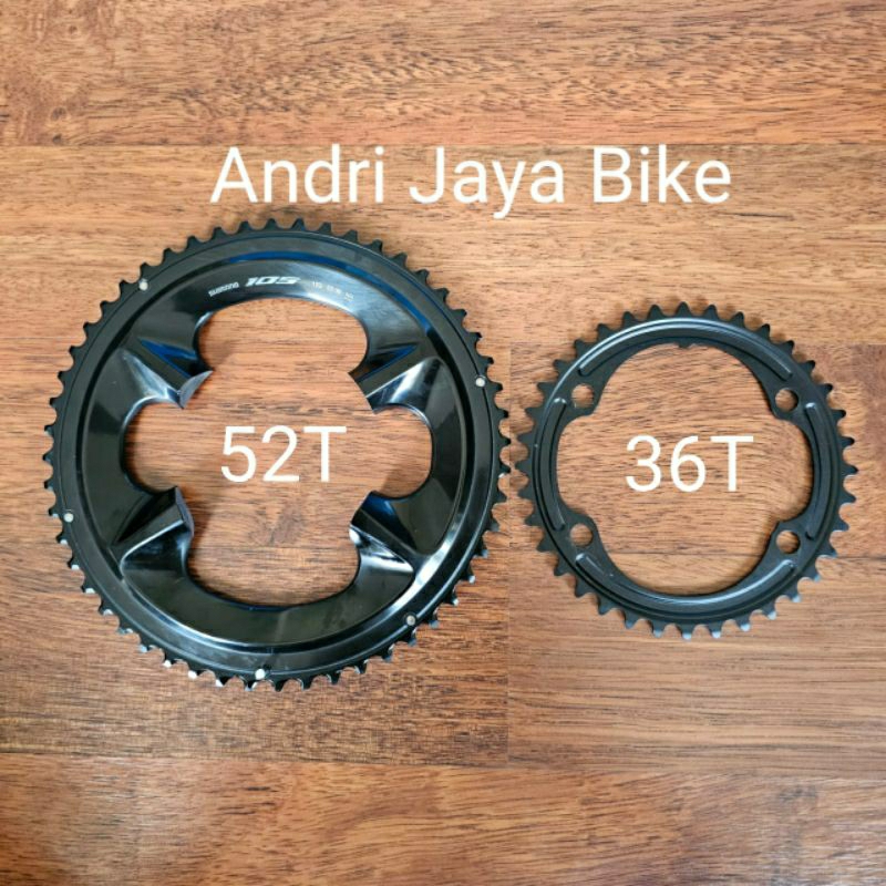 Chainring Shimano 105 R7100 52-36T 12 Speed