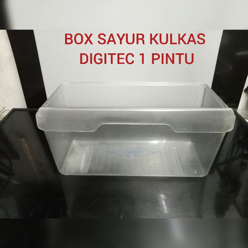 BOX SAYUR KULKAS DIGITEC ATAU POLYTRON 1 PINTU.SECOND ORIGINAL
