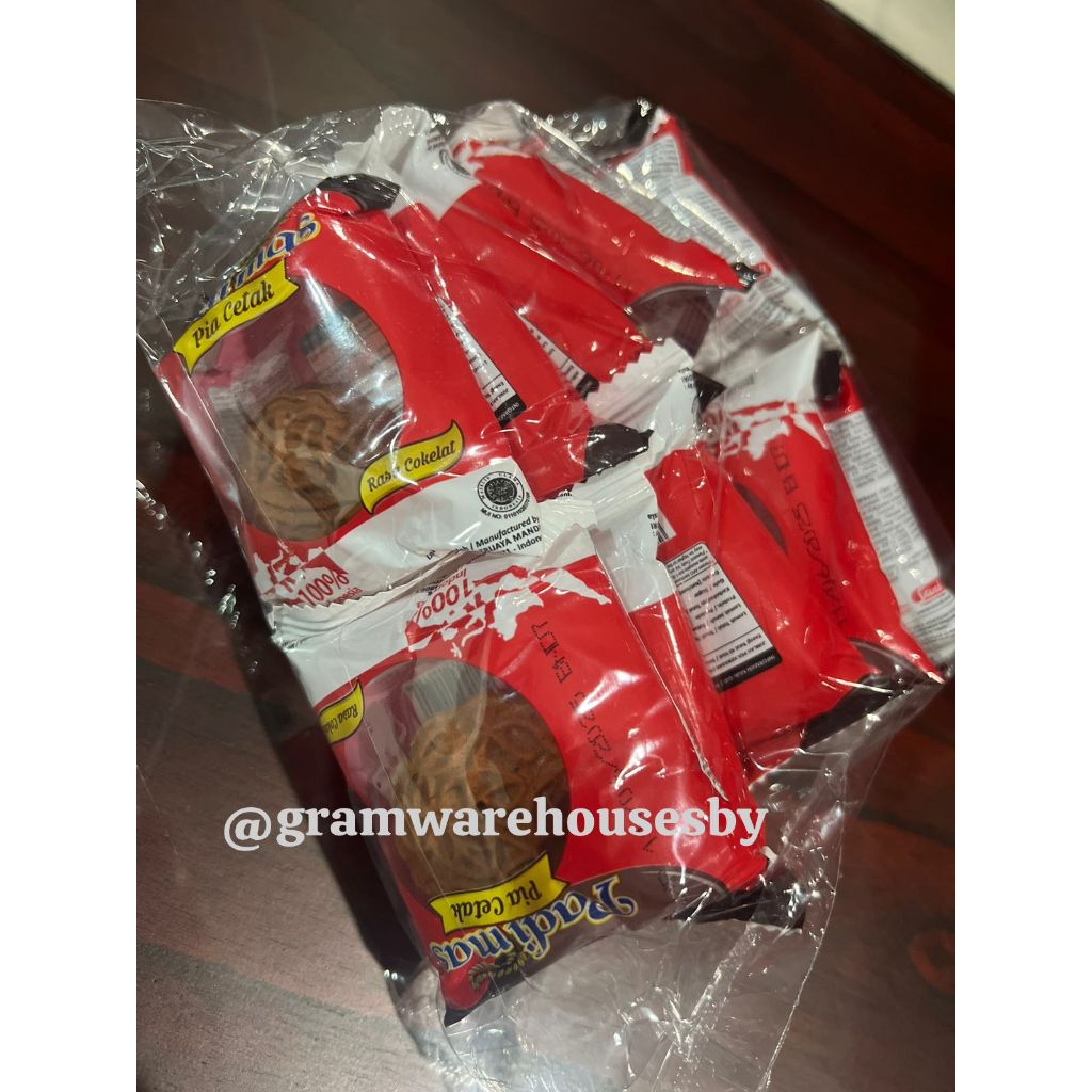 

PADIMAS PIA CETAK COKLAT 1 DUS isi 10 bal x 10 pcs