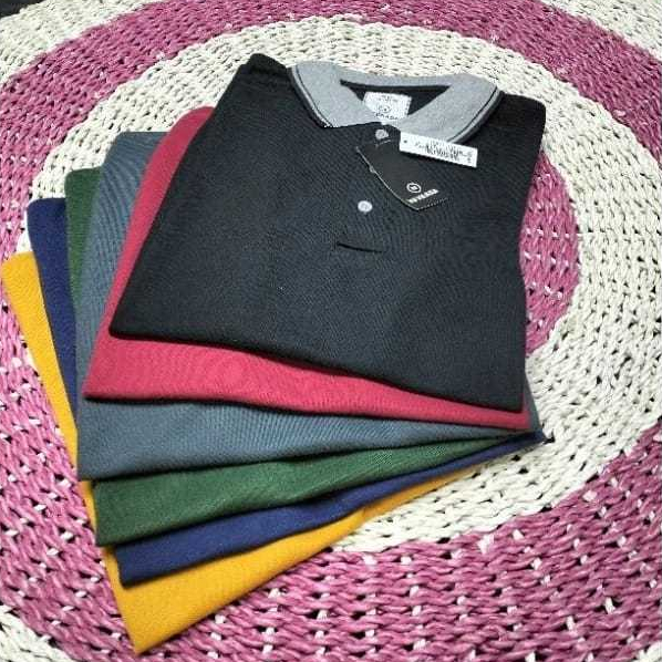 100 Ribu Dapat 3 pcs Kaos Kerah Pria | Baju Kaos Kerah Polos Pria | Kaos Kerah Polos Lengan Pendek