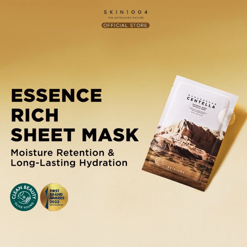 SKIN1004 Madagascar Centella Watergel Sheet Ampoule Mask 25ml