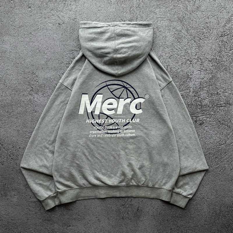 Hoodie Acover Merc Grey