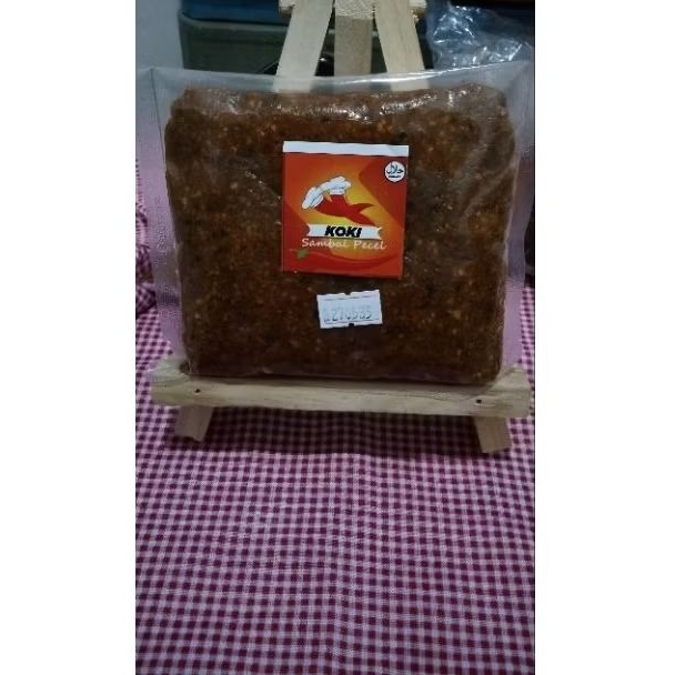 

sambal pecel/sambel pecel/ Bumbu pecel (koki)