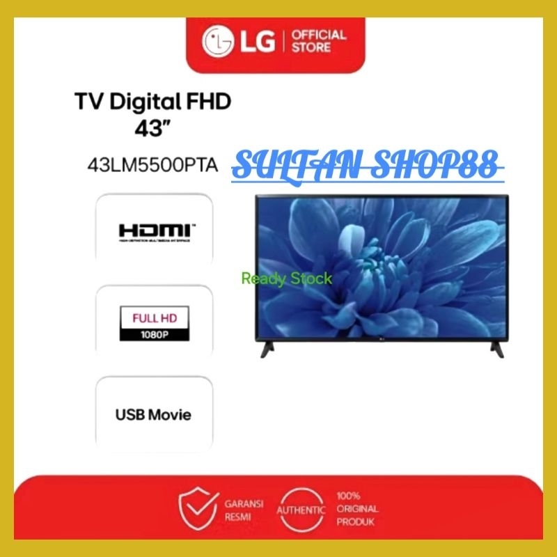 LG LED TV 43LM5500PTA 43 INCH FULL HD DIGITAL TV I LG 43 INCH 43LM5500 FULL HD