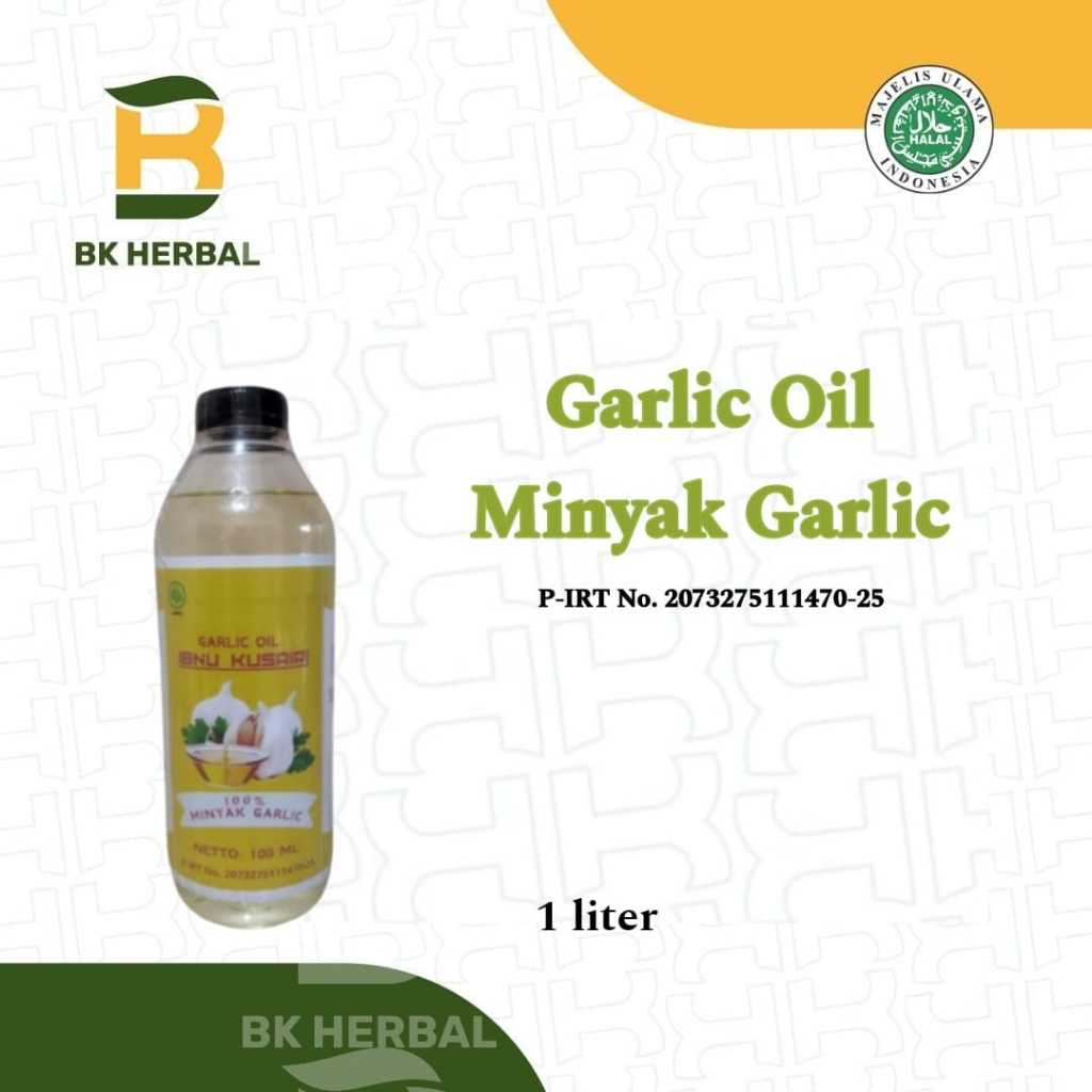 

Garlic Oil 100% Ekstrak Bawang Putih Isi 1 liter