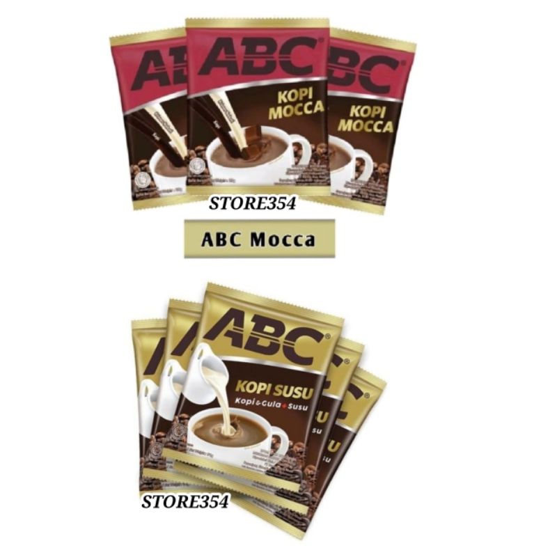 

STORE354 | ABC Kopi Mocca | Kopi Susu Renang 10 Sachet