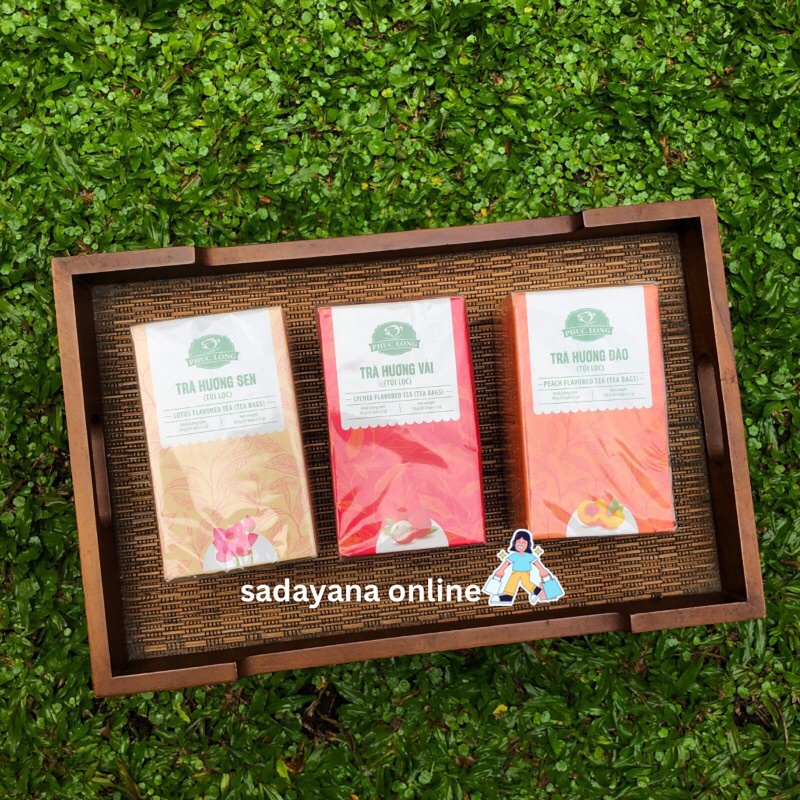 

TEA PHUC LONG TEH VIETNAM isi 25 tea bags. LOGO HALAL - Import Vietnam