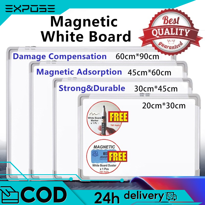 

NEW Board White Board Magnetic Whiteboard Aluminium Frame Solid Board RBU