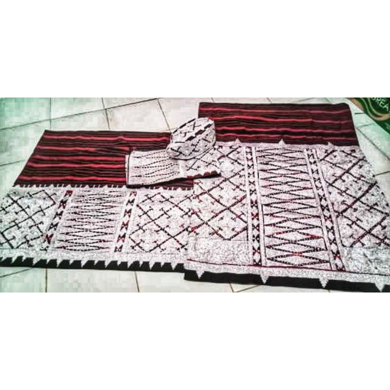 Tapis Lampung jungsarat papa mama silver