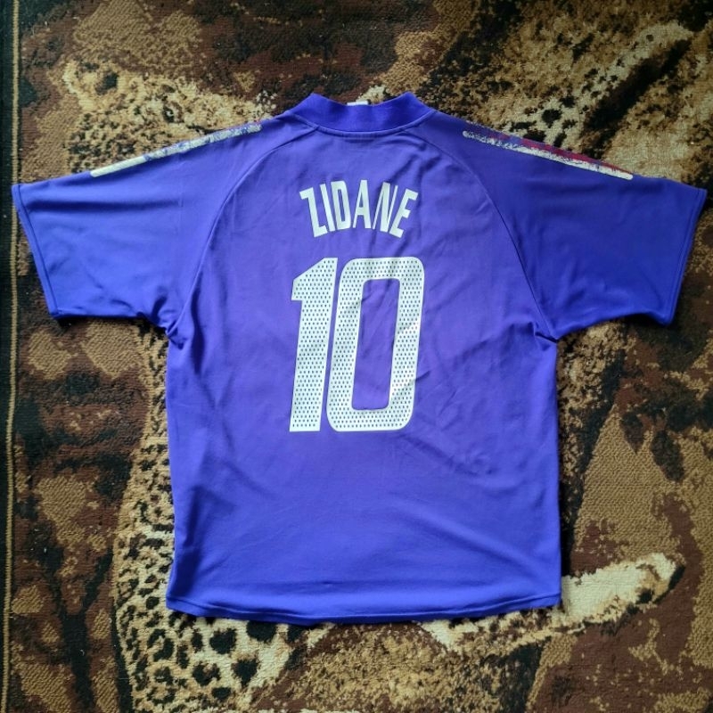 Jersey Zidane France Prancis Perancis 2002