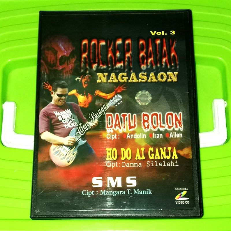 VCD ROCKER BATAK - NAGASAON Vol. 3 V CD ORIGINAL