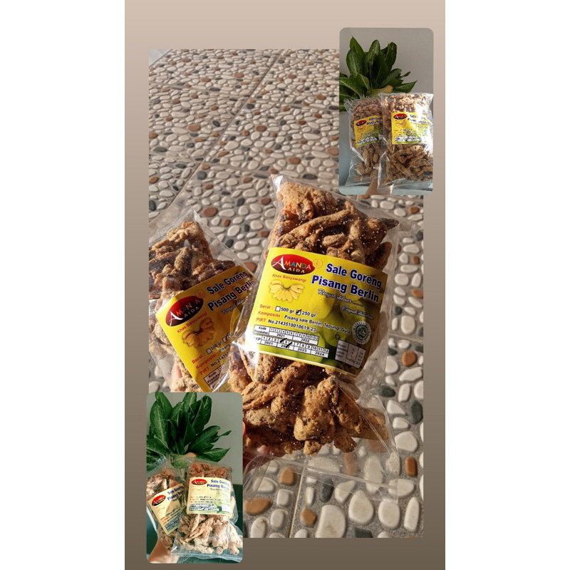 

Sale pisang berlin khas Banyuwangi 500 gram