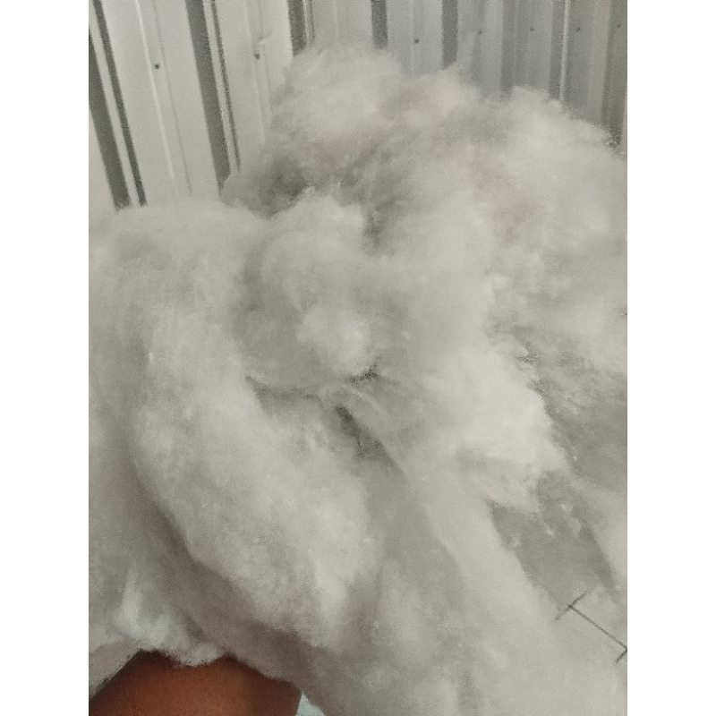 Dakron kiloan Grade A untuk boneka dan bantal 1kg