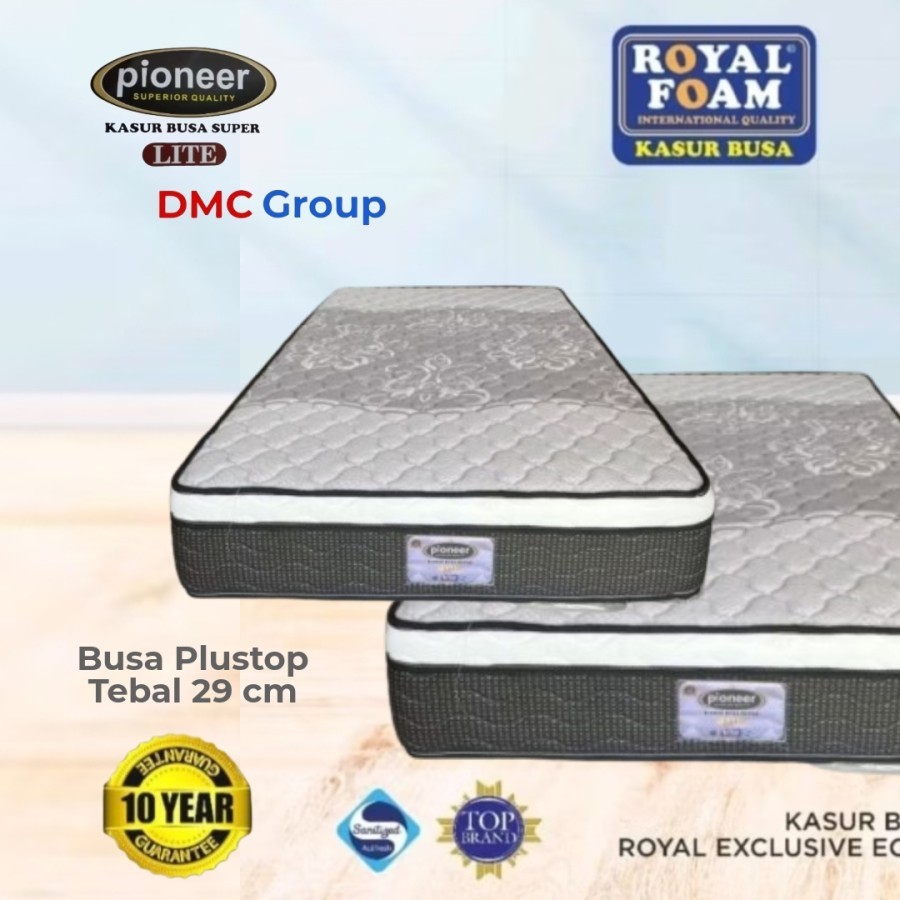 Kasur Busa Plustop royal pioneer tebal 28 cm kasur busa royal foam 160x200
